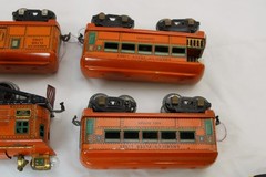 O Gauge – Pre-War American Flyer – Paul Revere Boxcab Set – Orange