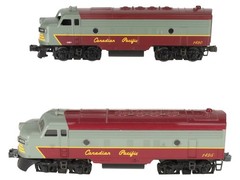 Williams O Scale Canadian Pacific F7 AA Dummy Diesel Engines #1420/1425 EX