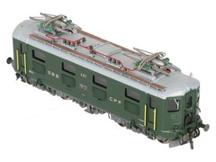 Metropolitan 736 HO Brass SBB RE 4/4 Electric Locomotive #401 LN/Box