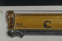 ATLAS ACF 3-BAY CYLINDRICAL HOPPER CHESSIE SYSTEM #6332-1 0 SCALE NIB TRUE 1/4″