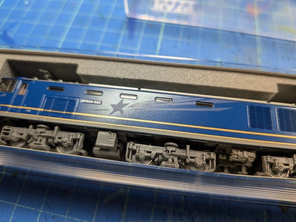 KATO EF510-500 JR Freight Blue with Meteor Mark Trace Model Train