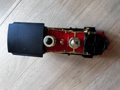 D&RGW 4068 Steam Locomotive G Scale Model Toy Train Scientific Toys Red Green