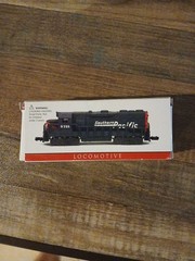 Southern Pacific Locomotive N Scale Metal