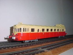 Model Train Keyser SNCF Autorail X-2301 HO Pre-painted Finished Product