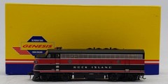 Athearn G1006 HO Scale Rock Island F-7A Phase I Freight Diesel Locomotive #118