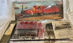 Minicraft 1872 Vulcan Saddleback Locomotive Kit 11103 1/45 Scale SEALED Parts