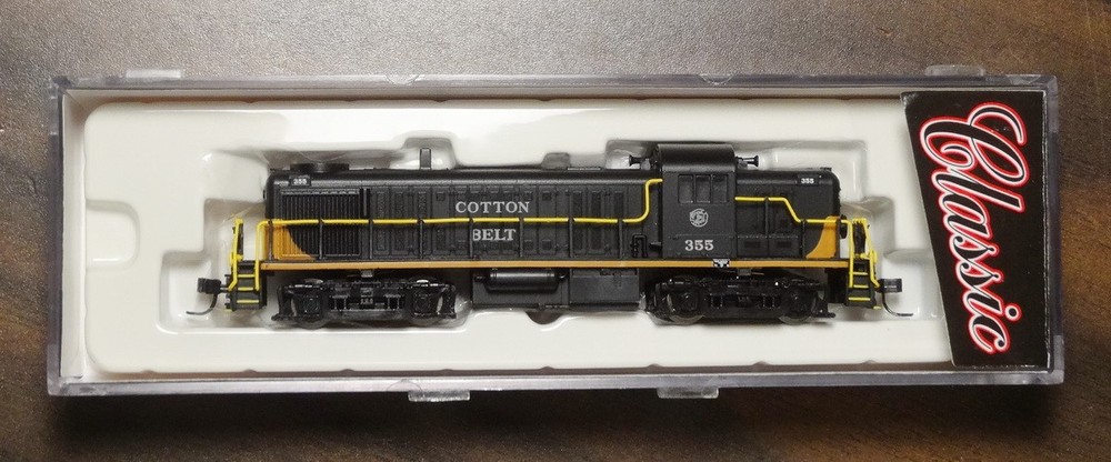 Cotton Belt RS-3 #355, Atlas Classic, Slow Speed Motor, New in Box