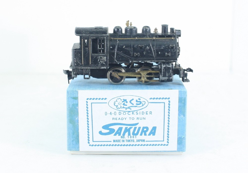 HO Scale Sakura 0-4-0T Docksider Switcher Locomotive Runs Well