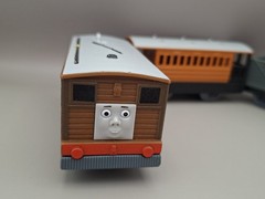 Toby Trackmaster Train Motorized – 2013 Mattel Thomas the Tank Engine – Tested