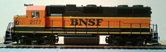 HO SCALE ATLAS MASTER DCC GP38 BURLINGTON NORTHERN SANTA FE BNSF #2177 NO BOX