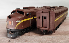 Pennsylvania RR EMD E9 A&B Unit 8481 Westside Model Co Brass Nakamuru HO Scale