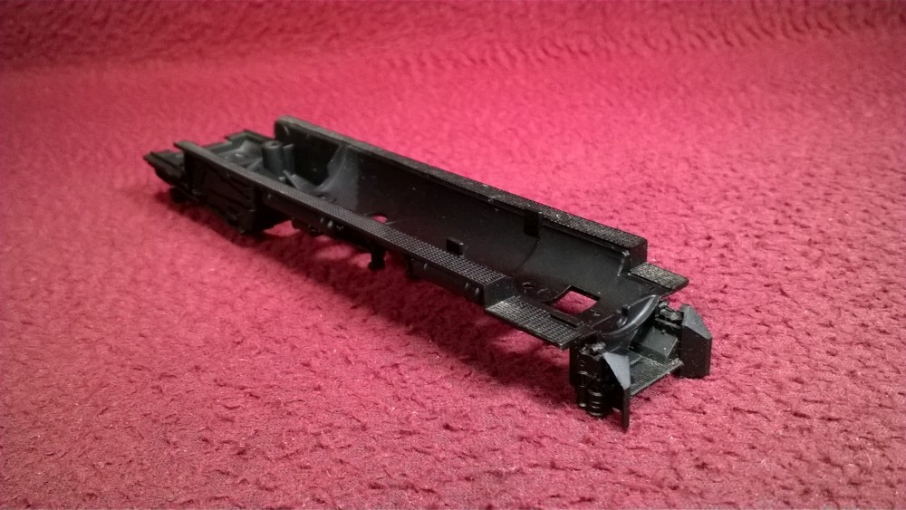 HO RIVAROSSI #1222 BERKSHIRE STEAM LOCOMOTIVE – LOWER BOILER/CAB SHELL