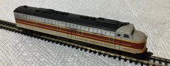 Life-Like N scale Lackawanna #817 EMD E8 Diesel Locomotive 7185