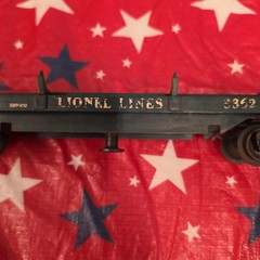 Lionel O Postwar 3362 Lionel Lines Carrier With NO LOAD Green MISSING PAINT READ