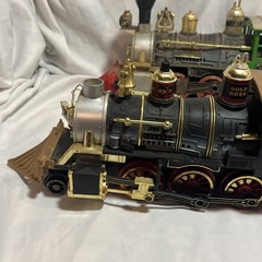 New Bright G Scale Battery Operated Locomotive LOT FOR PARTS Untested Christmas
