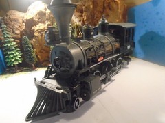 NEW BRIGHT G SCALE BATTERY POWERED 2-6-0 STEAM LOCOMOTIVE PIONEER No 999 B 6400