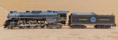 AHM HO 5061-06 R. F. & P. 2-8-4 BERKSHIRE NIB