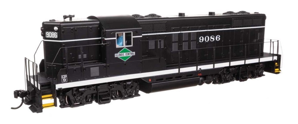 Walthers HO 910-20498 Locomotive EMD GP9 Illinois Central #9092 (Sound/DCC)