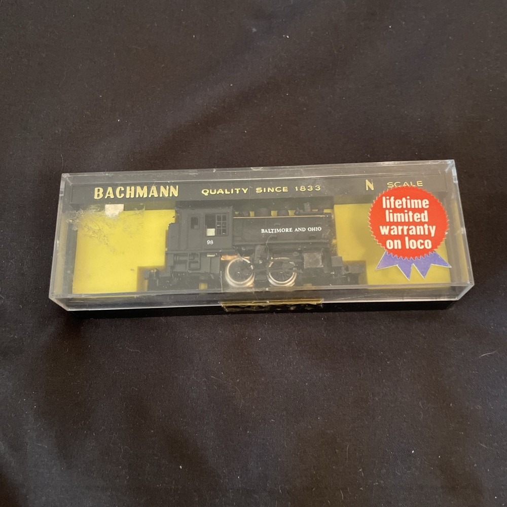 Bachmann Vintage N Scale “Docksider” 040 Steam Switcher Baltimore & Ohio 4731