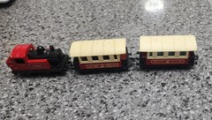Hornby OO British Rail 4345 Steam Locomotive Analog w/ 2 Coaches Red/Black