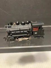 HO SCALE BALTIMORE & OHIO STEAM SWITCHER LOCOMOTIVE 0-4-0