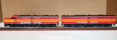Westside SP “Daylight” ALCO PA A + B Unit Factory Painted HO Brass Diesels