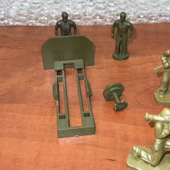 KMT Kusan Auburn Train Flat Car & Gondola Car + Misc Parts Only