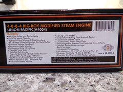 HO MTH 80-3193-1 UNION PACIFIC 4-8-8-4 BIG BOY #4004 P-S 3.0 DCC/SOUND