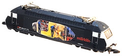 Marklin Z 88445 SBB CFF FFS Re 460 017-7 Set of 2 Electric Locos LEDs (tested)