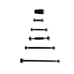 HO Scale 1:87 Model Train Coupler Connector Rods Drive Replacement Accessories