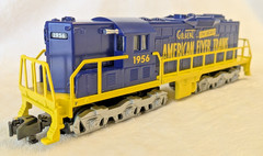 American Flyer SD9 Diesel 6-48065, S Gauge, diecast frame and trucks -NEW IN BOX
