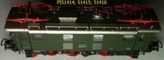 For Märklin PIKO 51416 Electric Locomotive BR 132 101-7 DB Ep IV SOUND NEW MFX