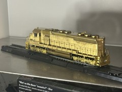 HO Brass KMT Japan EMD SD45 Diesel Locomotive –Unpainted-Runs-The Train Shop Box