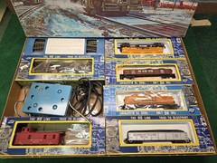 Vintage AHM Penn Central Train Set