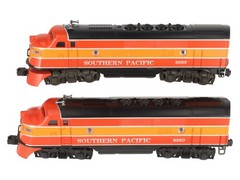 Lionel 6-8260 O Gauge Southern Pacific F3 AA Diesel Locomotive Set #8260/8262 EX