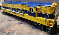 Vintage 1979 Lionel 6-8950 Fairbanks Morse Virginian Dual Motor Model Train