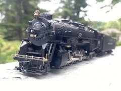 ENHANCED ACCURACY/KIT-BASHED HO scale Rivarossi Pere Marquette Berkshire #1222