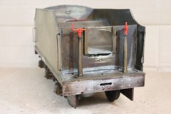 LIVE STEAM 3 1/2 Inch 3.5 inch GAUGE LMS BR TENDER for BLACK 5 LOCOMOTIVE ob