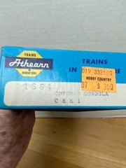 HO ATHEARN 1664 50′ COVERED GONDOLA KIT CHICAGO & EASTERN ILLINOIS C&EI 82005.