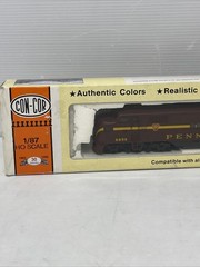 New Con-Cor HO Diesel Locomotive EMD E7 A-Unit Pennsylvania #5856 DUMMY OVP