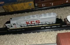 KCS Athearn SD40-2 Snoot Nose Locomotive 681 Kansas City Southern HO Scale