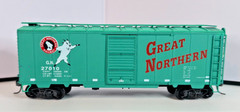 Vntg HO Athearn Great Northern Diesel Loco Tested Lot of 3 Boxcars Sept Numbers