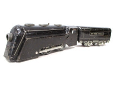Marx 232 Commodore Vanderbilt Loco Swing Peg & Tender Prewar O gauge X7834