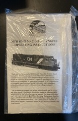 MTH 20-2154-1 BNSF SD-70 MAC Diesel Engine with PS 1.0 #9966 – 3-Rail NIB