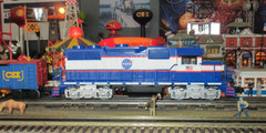 Lionel 23081 NASA #2021 LC/BT 5.0/LVC GP-38 Dual Motor Diesel w/Sounds O/027 ga.
