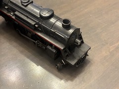 Lionel 8141 Pennsylvania 2-4-2 Steam Engine w/ Pennsylvania Sound Tender O Gauge