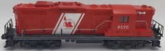 Lionel 6-8550 O Gauge Jersey Central GP-9 Diesel Locomotive #8550/Box