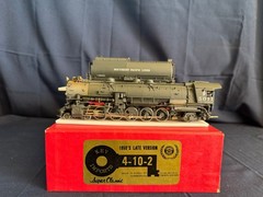 HO Scale Brass Key Imports Southern Pacific 4-10-2 Painted/Weathered DCC/SOUND