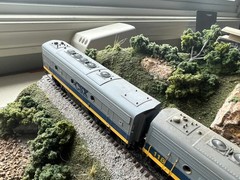 Athearn HO Scale F7A Diesel Engine CSX #116,F-7B #119,Custom ,Detailed, Dummies