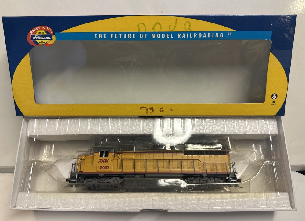 Athearn HO Scale FURX First Union GP50 Phase I GP35 Locomotive Engine #2907